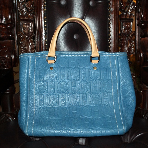 Carolina Herrera Handbags - Carolina Herrera Blue Handbag